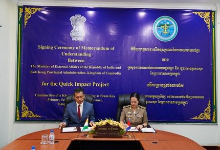 India, Cambodia Partner to Boost Early Education in Koh Kong